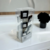 Ganchos de Cortina de Baño 12 unidades - Mod. Cuadrado Negro/Plata en internet