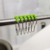 Ganchos de Cortina de Baño Roller 12 unidades- Mod. Verde