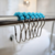 Ganchos de Cortina de Baño Roller 12 unidades - Mod. Turquesa - comprar online
