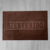 Felpudo Goma con Alfombra - Bienvenido Marrón - comprar online