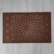 Felpudo Goma con Alfombra - Circulo Marrón - comprar online