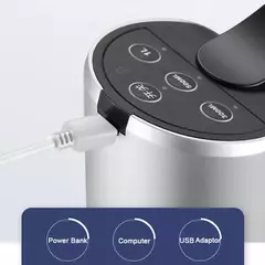Dispensador De água Automático Sem Fio com Bomba, com carregamento USB para Galão