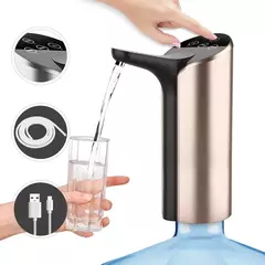 Dispensador De água Automático Sem Fio com Bomba, com carregamento USB para Galão