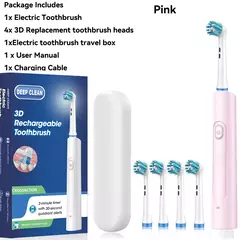 Escova de dentes elétrica rotativa para adulto - comprar online
