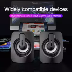 Alto-falante potente, mini caixa de som para computador, notebook portátil de vários modelos e tamanhos - loja online