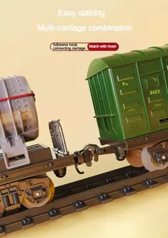 Brinquedo Conjunto Trem Modelo a Vapor Retrô - loja online