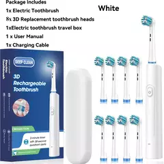 Escova de dentes elétrica rotativa para adulto - MAC PS