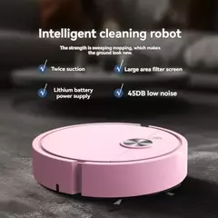 Robô inteligente de limpeza casa carregável na internet