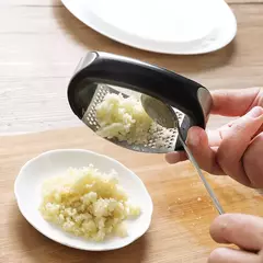 Amassador de alho inox em aço inoxidável, picador manual, ferramentas de corte - MAC PS