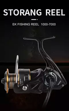 Carretilha Profissional Ultra Light Spinning Reel para Pesca em água doce e água salgada - MAC PS
