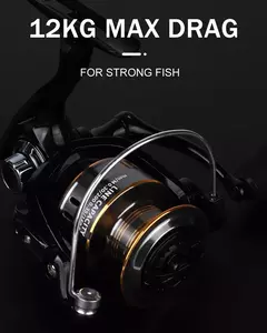 Carretilha Profissional Ultra Light Spinning Reel para Pesca em água doce e água salgada na internet
