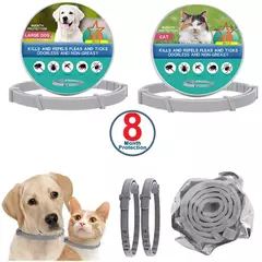 Coleira Luminosa USB Recarregável para Animais de Estimação, LED ajustável na internet