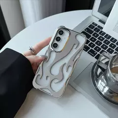 Capa 3D à prova de choque para Samsung Galaxy, fina, modelo chama na internet