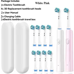 Escova de dentes elétrica rotativa para adulto - MAC PS