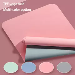Tapete para ioga/ginástica profissional antiderrapante, para treinamento e fitness em casa - MAC PS