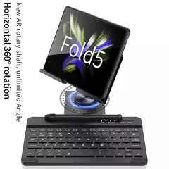 Case com teclado sem fio portátil com suporte para Samsung Galaxy Z fold 6, 5 pixel 9 pro - MAC PS