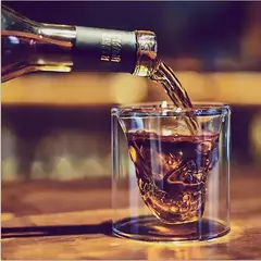 Copo Estiloso para coquetéis, vinho, uísque, cachaça de cristal - MAC PS