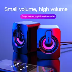Alto-falante potente, mini caixa de som para computador, notebook portátil de vários modelos e tamanhos - comprar online
