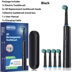 Imagem do Escova de dentes elétrica rotativa para adulto