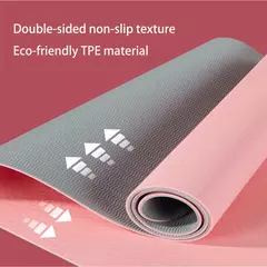 Tapete para ioga/ginástica profissional antiderrapante, para treinamento e fitness em casa