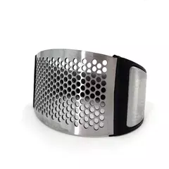 Amassador de alho inox em aço inoxidável, picador manual, ferramentas de corte - loja online
