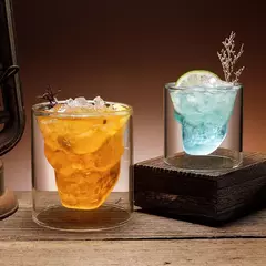 Copo Estiloso para coquetéis, vinho, uísque, cachaça de cristal