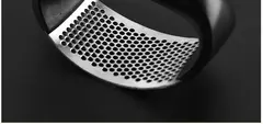 Amassador de alho inox em aço inoxidável, picador manual, ferramentas de corte