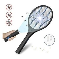 Raqueta Mata Moscas Y Mosquitas Recargable USB - RIFTT