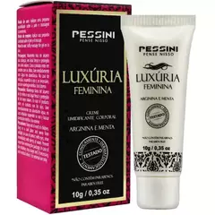 Gel lubrificante luxuria relaxante relação confortavel 10g - Pessini