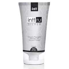 Gel Oleo Lubrificante Massagem Alta Viscosidade Intt Ru Silver Ultra Deslizante