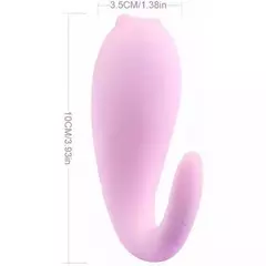 Vibrador Silicone Controle Celular Mister Devil Sistalk Luxo - LOL - La Bella