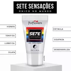 Sete Sensações Gel Deslizante 25g Hot Flowers - comprar online