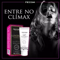 Gel lubrificante luxuria relaxante relação confortavel 10g - Pessini na internet