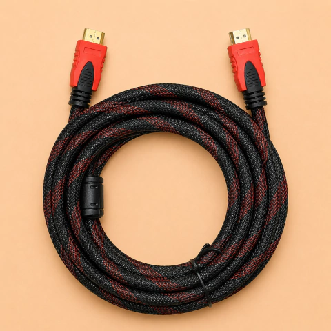 Cable HDMI mallado con doble filtro 5 metros