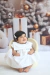 VESTIDO BEBE GOLA QUADRADA NERVURAS - comprar online