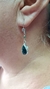 Aretes en Plata 9.50 Esmeraldas y Jade Nefrita