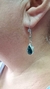 Aretes en Plata 9.50 Esmeraldas y Jade Nefrita - comprar en línea