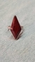 Anillo Plata Jaspe Rojo Facetado - comprar en línea