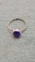 Anillo, Plata Zafiro Azúl - comprar en línea