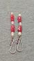 Aretes, Plata Coral Rojo Perla Del Rio - comprar en línea