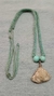 Collar, Media Geoda Blanca - CANEK Cuarzos, Fosiles y Artesanias