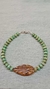 Pulsera, Hoja De Ambar Turquesa - CANEK Cuarzos, Fosiles y Artesanias