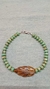 Pulsera, Hoja De Ambar Turquesa - comprar en línea