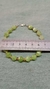Pulsera, Jade Facetado Y Ámbar - tienda en línea