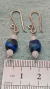 Imagen de Aretes, Ágata Azúl Facetados