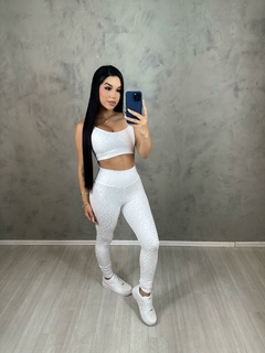Legging Jacquard - Animal Print na internet