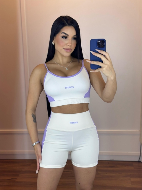 CONJUNTO BICOLOR EM POLIAMIDA - comprar online