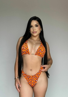 Biquíni Animal Print Cortininha - loja online