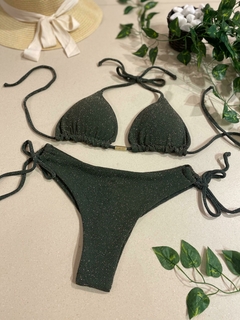 Biquíni cortininha lurex - loja online