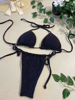Biquíni Lurex Calcinha Asa Delta - It’s Fit